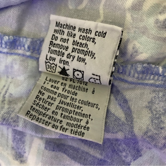 Columbia Sportswear Company shirt Mens Hawaian short sleeve Blue Size L - Picture 9 of 16